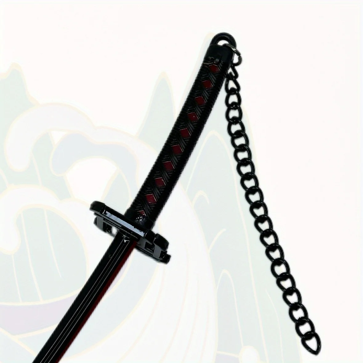 9.8 بوصة بليتش كوروساكي برمجة معدنية كاتانا السيف الأصلي صابر النينجا سكين اليابانية كاتانا صابر تأثيري اكسسوارات الدعامة لعبة #5