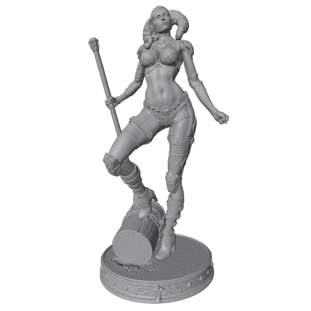 75mm --250mm Sexy Girl Resin Model Kits GK Miniature 3D Printed Gray Model Figurine DIY Doll Model Unassembled And Unpainted