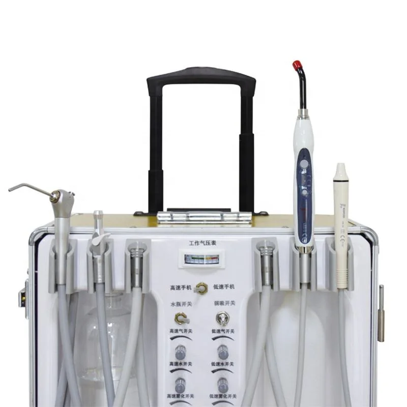 Factory Direct Sell Home Dentist Conveniently Mobile Portable Dental  Turbine Unit