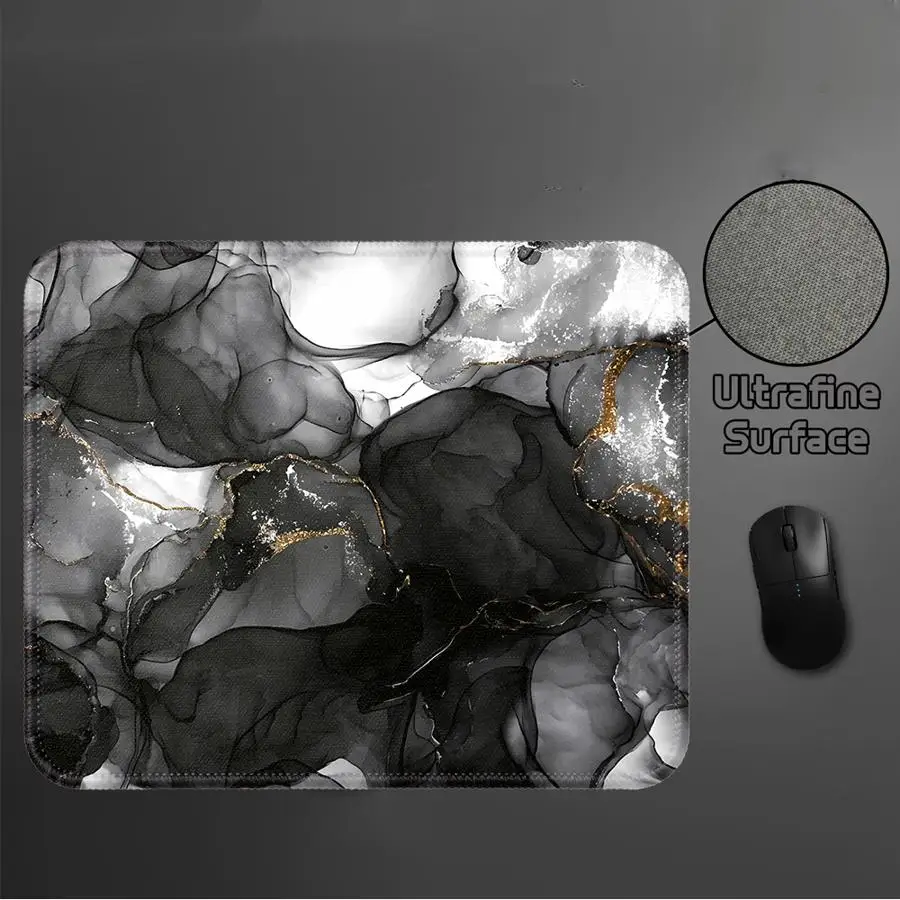 overlock Mouse Pad Keyboard Mouse Pad Desk accessories Game Console Pad Computer Laptop Pad office Pad Ink And Wash Pattern Art