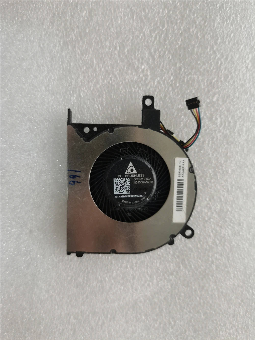 New CPU Cooler Fan For HP Spectre X2 12-C012DX 12-c DTA45D96TP002A0D252 ND55C02-16E01 4PIN Radiator