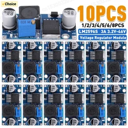 1-10 sztuk LM2596 DC do DC Regulator napięcia przetwornica 3A regulowany moduł zasilania obniżający 24V 12V 5V 3V dla Arduino