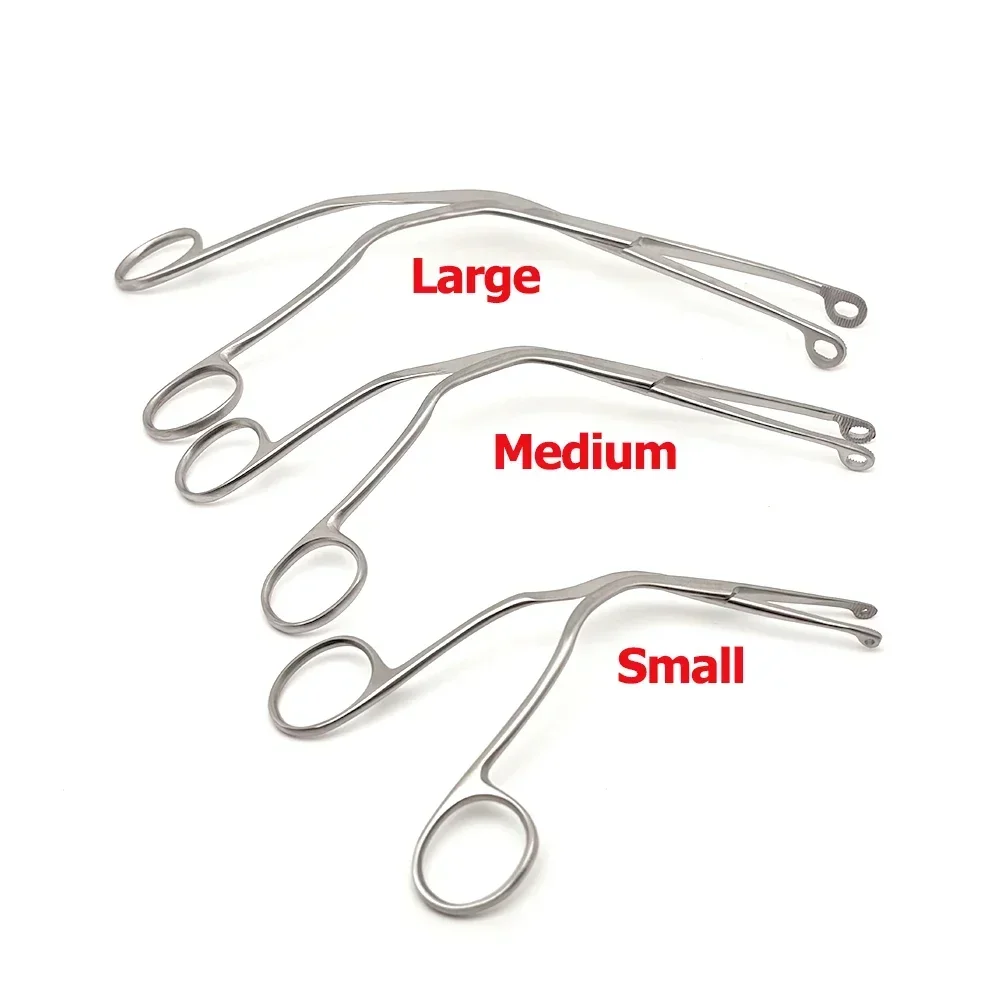 Superior Quality Magill Forceps Laryngeal Forceps Stainless Steel Plastic Surgical Instruments Throat Pliers