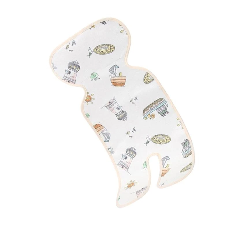 

J15U дышащий охлаждающий коврик для детских колясок, летняя удобная подушка для сиденья, обеденный стул для малышей, ледяная для