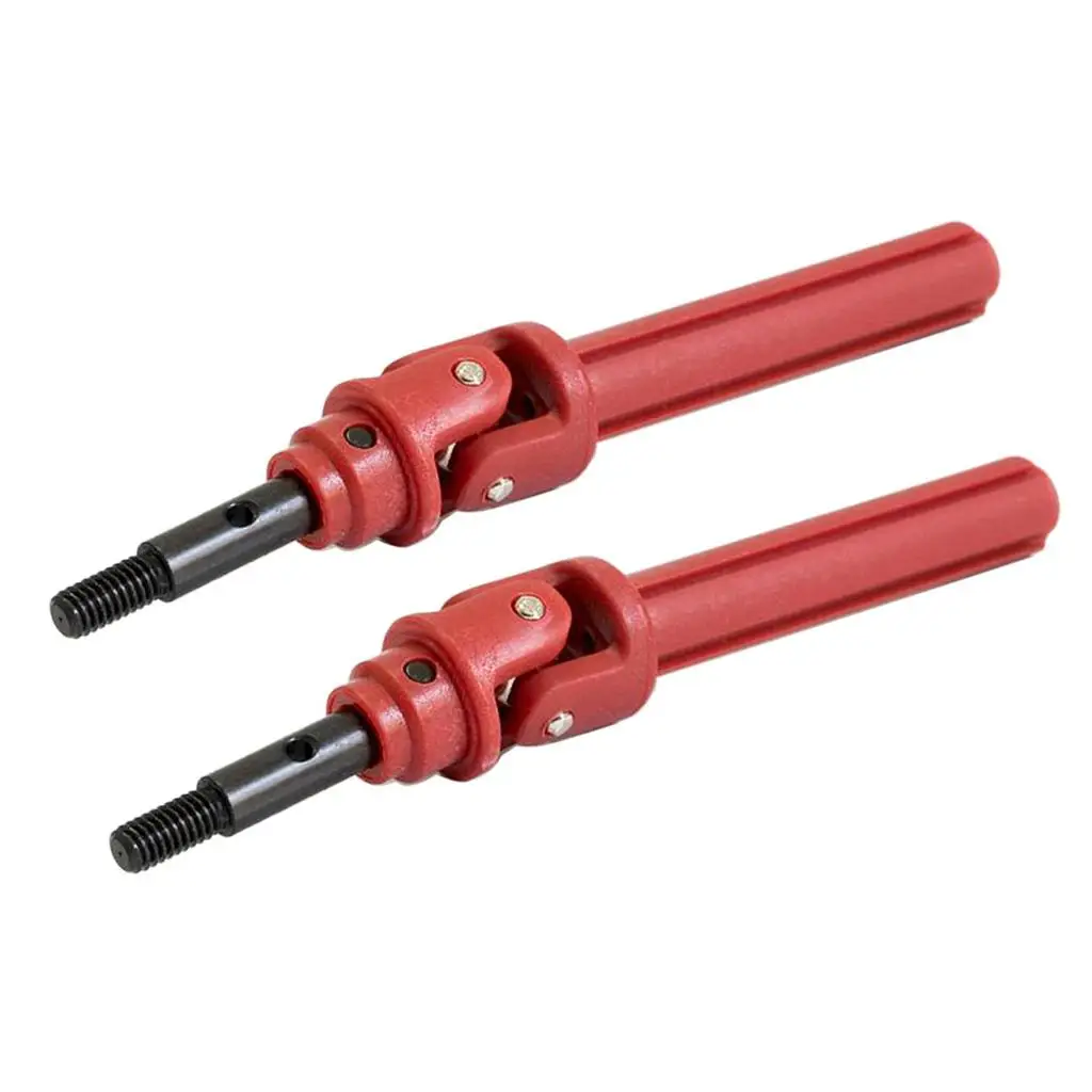 1 Pair 1:10 Remo Truck Front Drive Shaft Shafts CVD Axle for 727 Traxxas Slash RC Cars Spare Parts