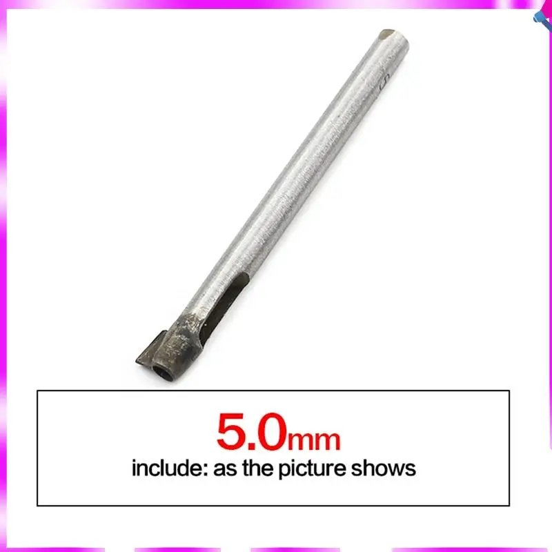 

N96R DIY инструмент для резьбы по коже ремень штамповка с дыроколами DIY шитье кожаный пустырь кожаная пряжка ремень хвостовой дырокол