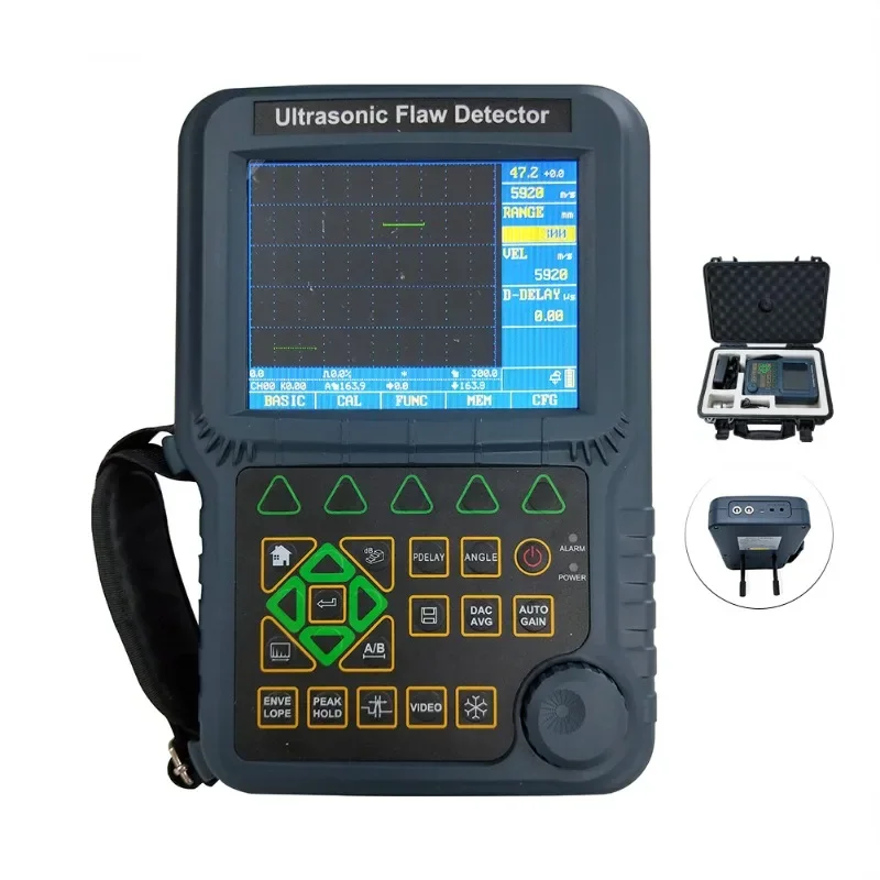 Factory Price Mini Portable Rail Ut Ultrasonic Testing Metal Flaw Detector Trade Sensor Equipment