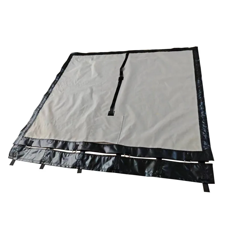 Piezas y accesorios de malla Teslin de malla PP de foredeck de cubierta de malla Teslin de catamarán inflable personalizado