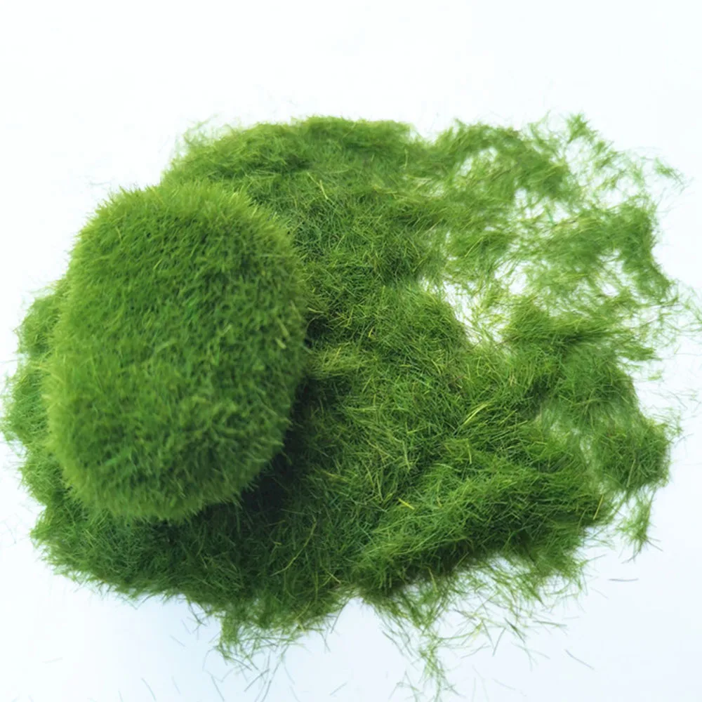 Simulation Moss/Grass Powder 3MM/5MM Nylon Static Planting Flocking Powder Sand Table Landscape Materials 30g/Bag
