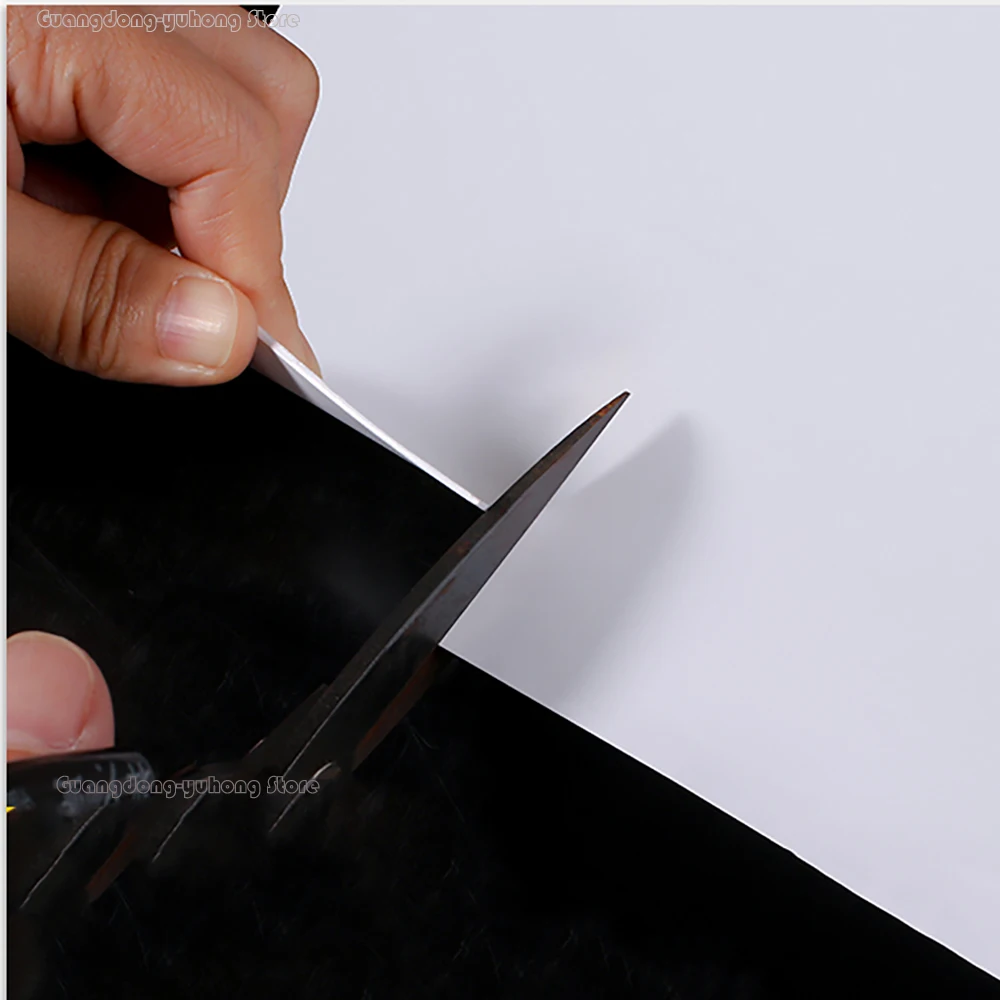 White/Black PVC Frosting Plastic Board Model Sheet Material For Diy Model Part Accessories Thickness 0.3mm~2mm PP Frosted Plast