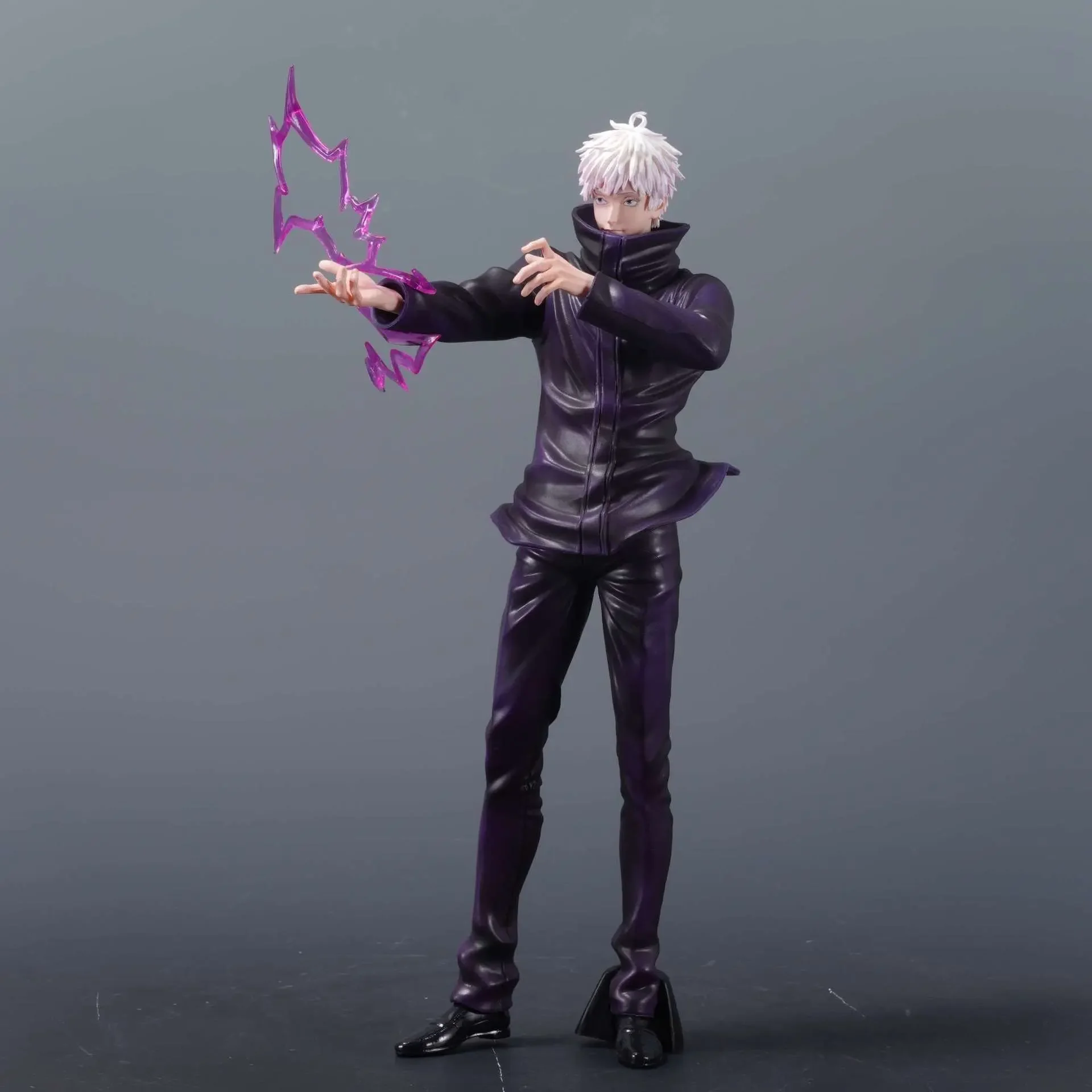 Jujutsu Kaisen Gojo Satoru Figure, Void Effect Edition, Hair Standing Anime Model, Desktop Decor, Collectible Action Figure, Character Figurine, PVC Action Figure
