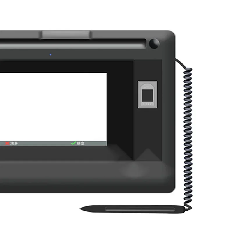 لوحة توقيع بصمة LCD L501G لوحة الكتابة اليدوية PDF توقيع مكتب التوقيع WPS التنمية الثانوية SDK