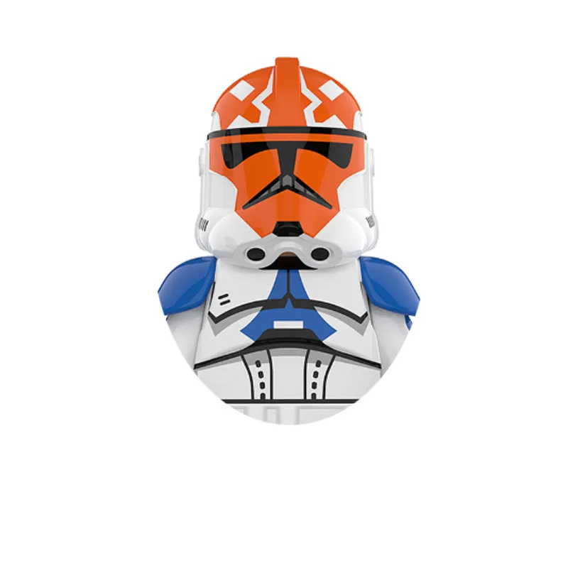 Hot Toys Bausteine-Serie Actionfiguren Boba Fett Ahsoka Mandalorianer Modellbausatz Mini-Figuren Geburtstagsgeschenk Spielzeug
