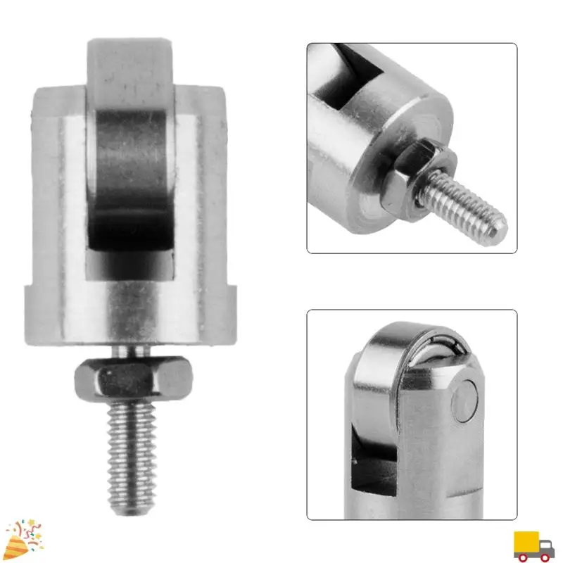 Roller Contact Point For Dial Indicator 10Mm Diameter Wheel M2.5 Thread Stainless Steel Roller Measuring Head Durable - view 4