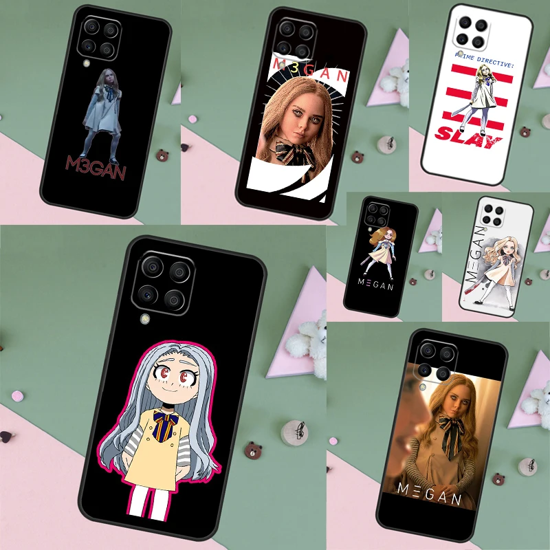 Movie MEGAN M3GAN Phone Case For Samsung Galaxy M32 M52 M11 M31 M51 M23 M33 M53 M54 M34 M14 M12 M31s M20 M13