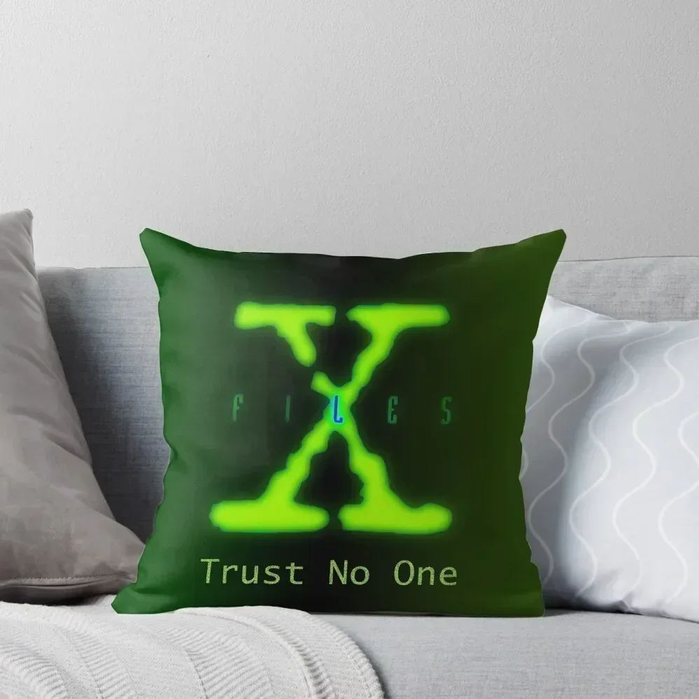 

X Files Alien Green Throw Pillow autumn pillowcase Pillowcase Cushion Cushions Cover pillowcases for sofa cushions pillow