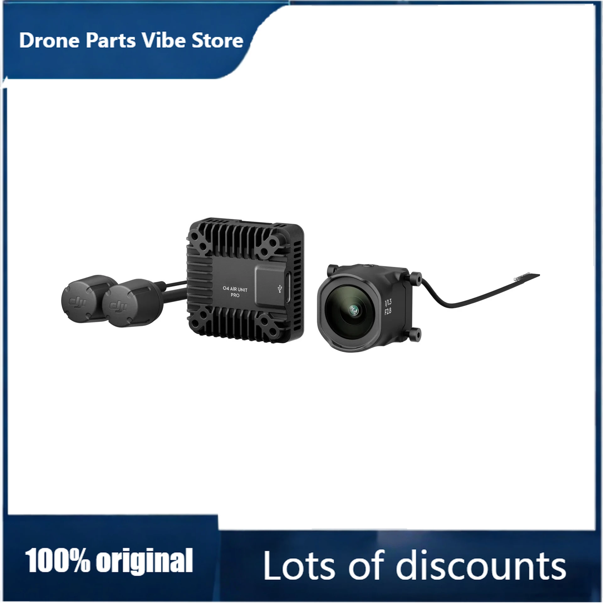 

Цифровая система передачи данных FyFor DJI O4 Air Unit Pro FPV с HD-камерой, низкой задержкой и широким углом обзора