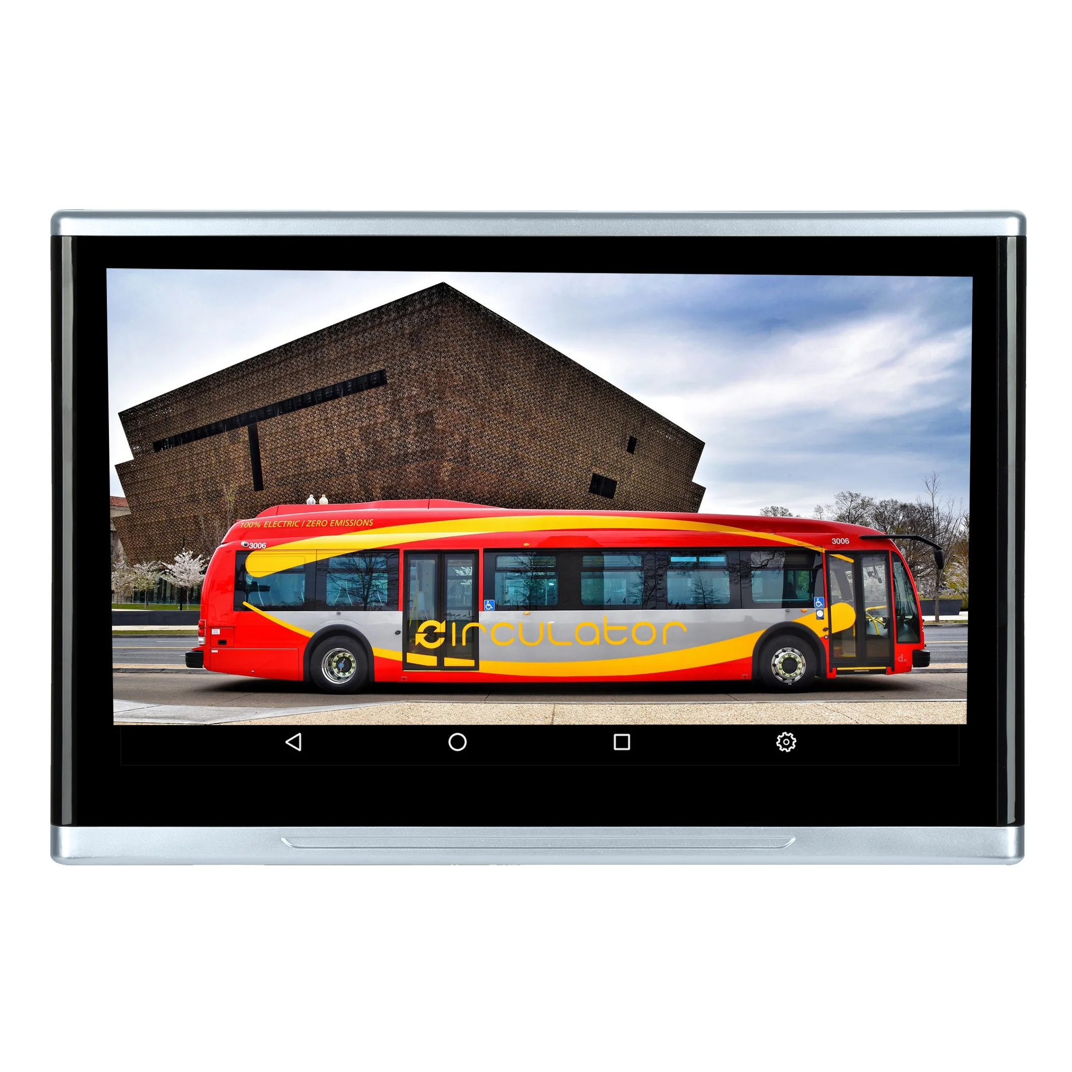 11.6" Android Car Monitor Passenger Player Rear Back Seat Entertainment Car Screen TF USB FM Wireless Car TV Headrest Monitor - view 6