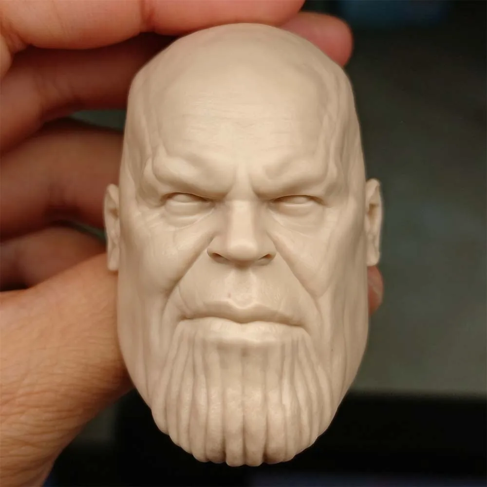 

1/6 Die Cast Resin Picture Model Assembly Kit Thanos Fine Head Carving (55mm) Unpainted Free Shipping