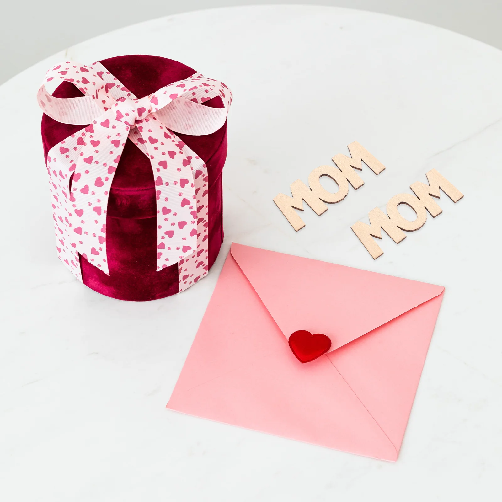 

15Pcs Wooden Letter Pieces Alphabet Decorations Mom Cutouts for DIY Wall Fireplace Decorative Craft Natural Unfinished Wood Mom