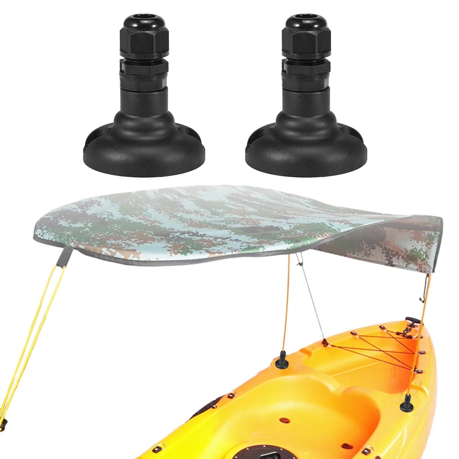 Single-Person Kayak Sun Shade Canopy 2