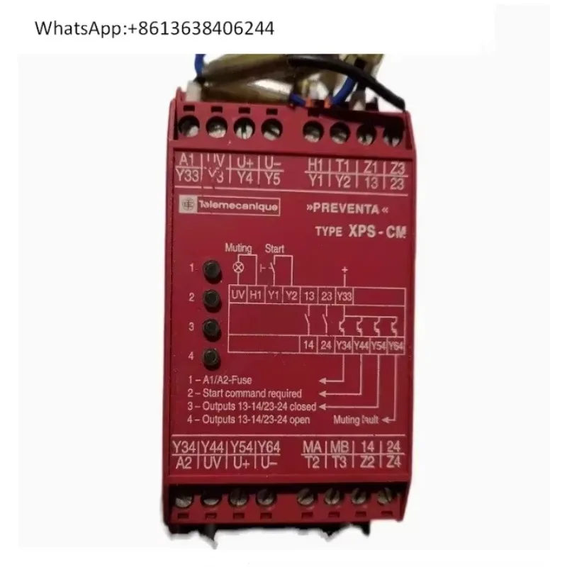 Safety Relay XPSCM1144 XPS-CM1144