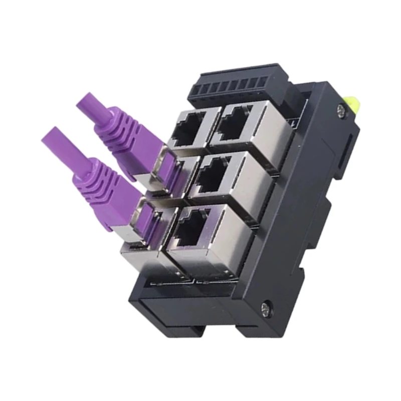 96BA RJ45-zu-8-Pin-Verkabelungsmodul für Signalrouting-Aufgaben in Industrieschränken – Detail 1