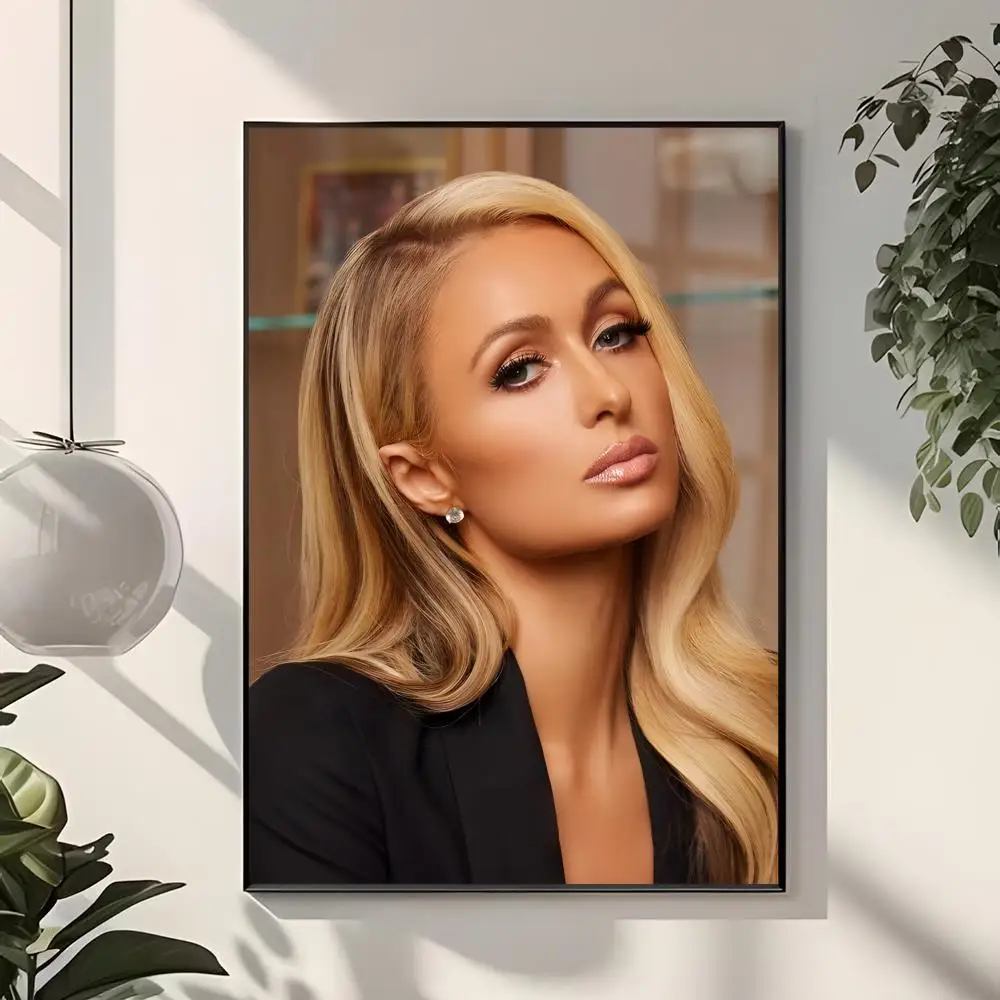 Glamorous Social Celebrity P-Paris Hilton Poster  Classic Home Interior Design & Modern Wall Decor Art Collection
