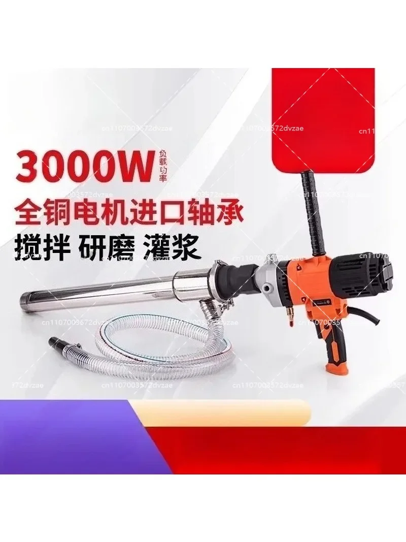 Portable Electric Cement Filling Gun Waterproof Leak Filling Grouting Machine for Door Joint Mortar Pouring