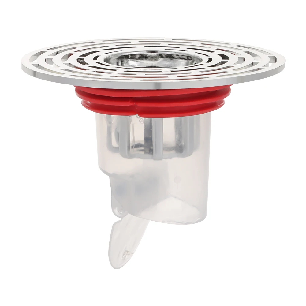 Self-Closing Floor Drain Core Odor Prevention Large Filter Screen Bathroom Sewer Device Sealing Cover Shower Drain Filter Shower