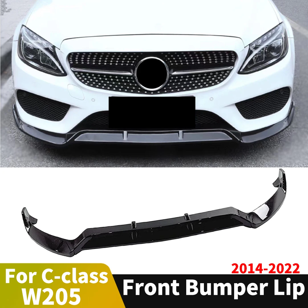 

Передний бампер, защита для подбородка, комплект для подтяжки лица для Mercedes W205 Benz C class 2014-2022 C180 C200 C260 C300 BRABOS Style