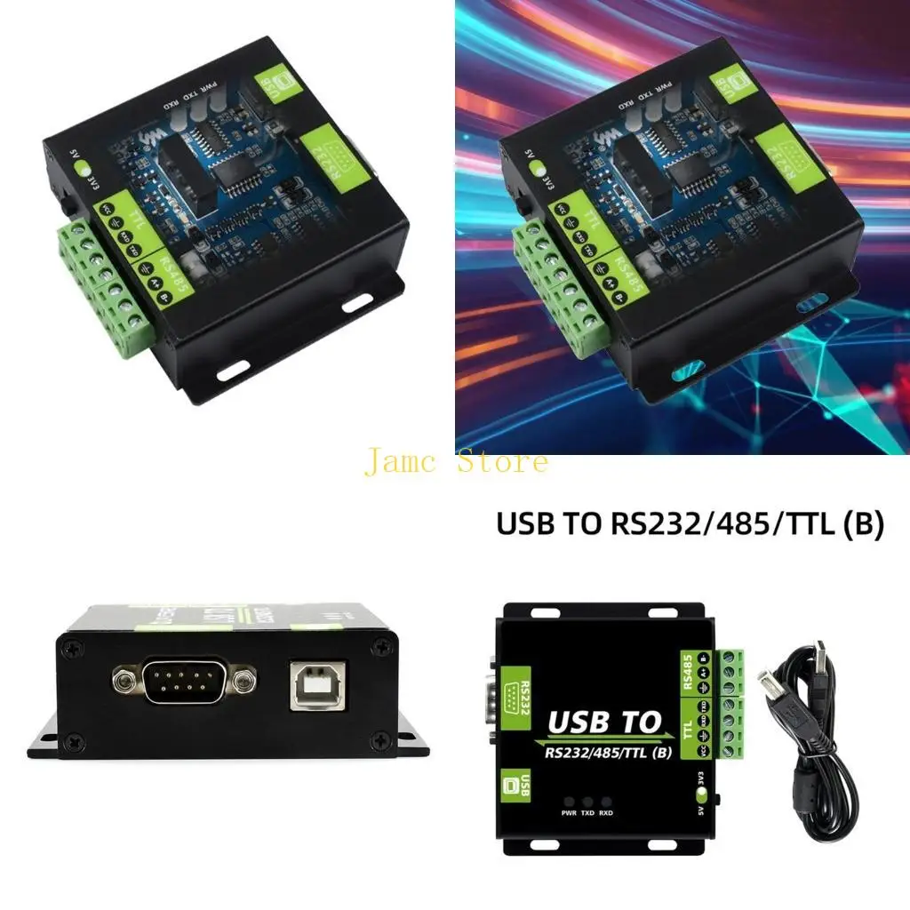 

LX0B USB to RS232/485/TTL Isolated Converter for Industrial Control Equipments