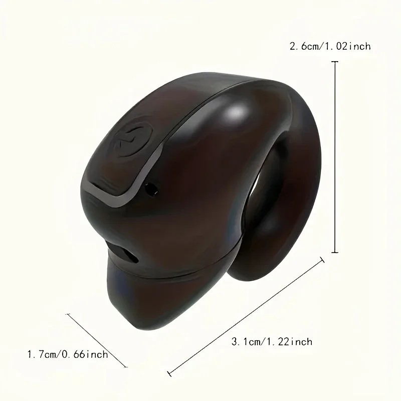 Xiaomi GD28 سماعات بلوتوث توصيل العظام TWS مشبك الأذن مع ميكروفون للحد من الضوضاء خفيف الوزن سماعة ألعاب رياضية للأعمال