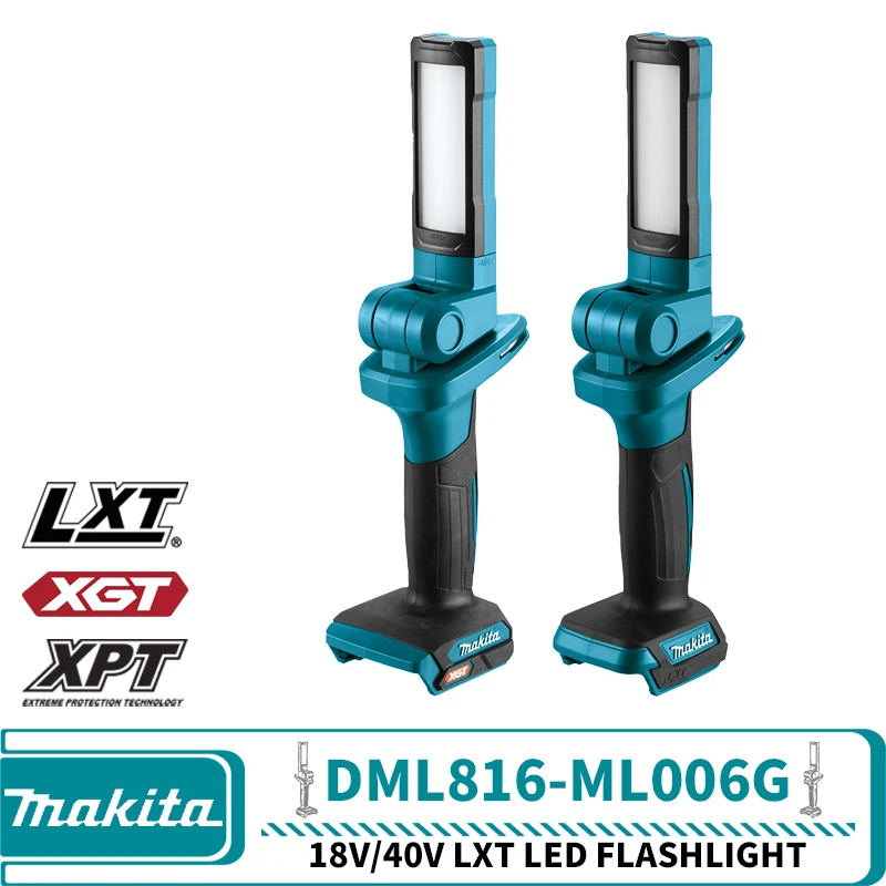 Makita ML006G XGT DML816 LXT LED Flashlight 40V 18V Lithium Power Tools Flashlights Torches