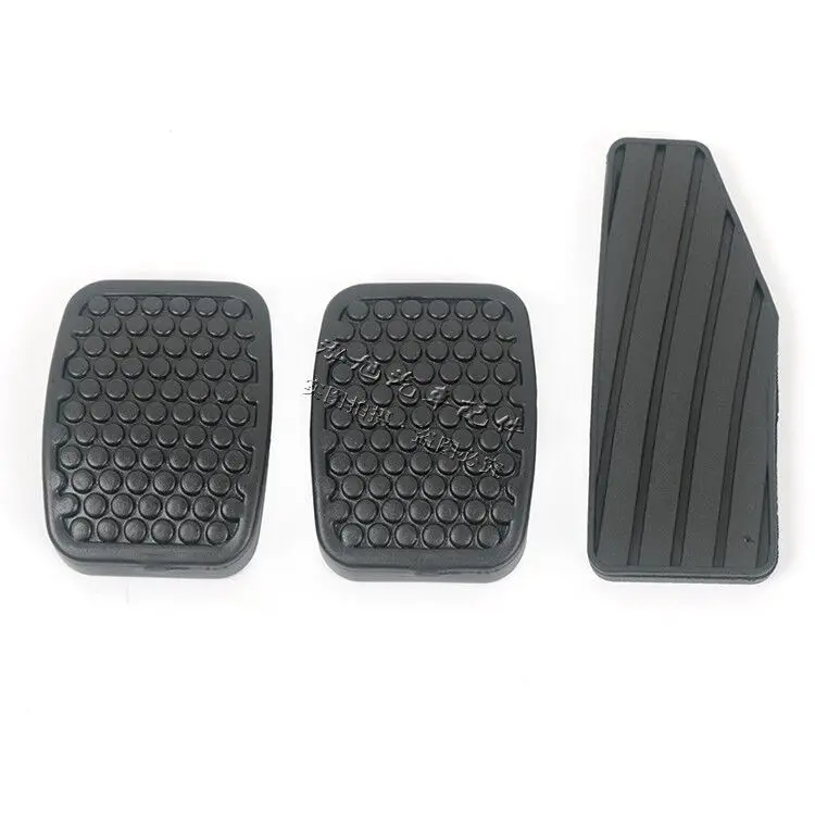 Auto parts High quality 1 set Pedal Pad Clutch Brake Pedal Brake Throttle Rubber  Anti-skid Pad For Suzuki Swift Antelope