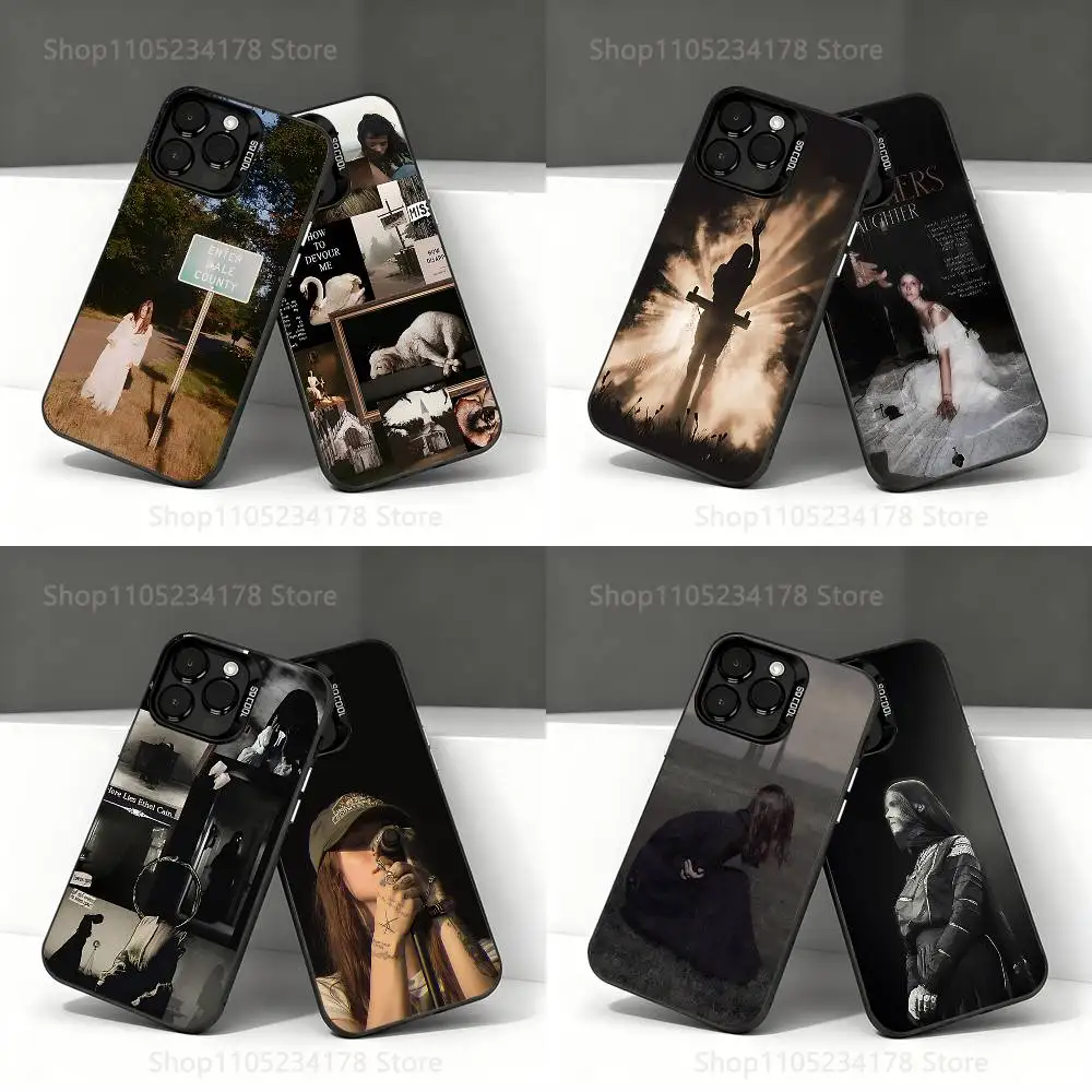 

Ethel Cain singer Black Phone Case Compatible with iPhone 17 16 15 14 13 12 11, Pro, Max, Plus, E, Air, Mini