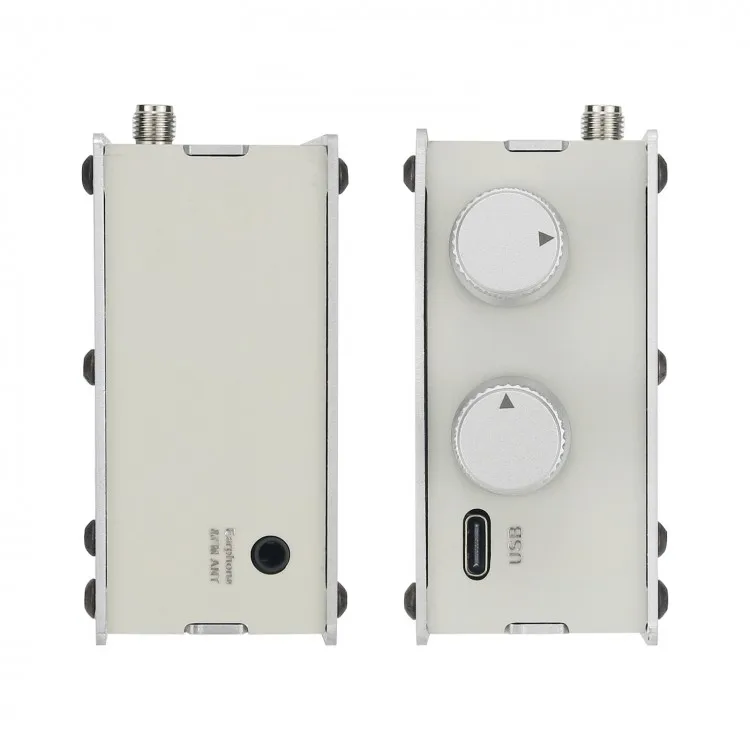 Audio Hifi 50KHz - 2GHZ MALAHIT SDR DSP SDR Receptor SDR Radio AM/SSB/NFM/WFM con Altavoz Pantalla de 3,5"