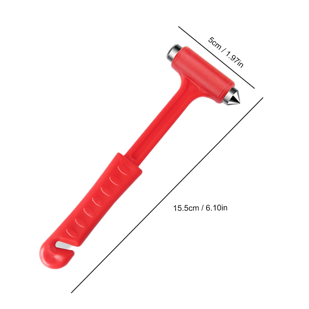 Mini Life Saving Escape Emergency Safety Hammer 2 In1 Car Safety Hammer Seat Belt Cutter Window Glass Breaker Car Rescue Tool