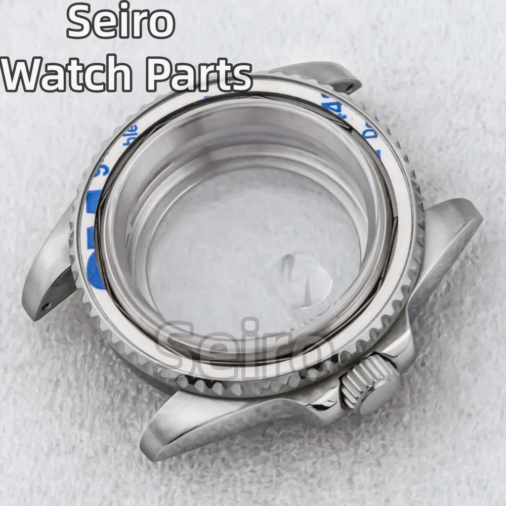 

40mm Men's Watch Case Sapphire Glass 100m Waterproof For NH35 NH36 NH34 ETA2824 Submariner GMT YACHT Cases MOD Parts Hot styles