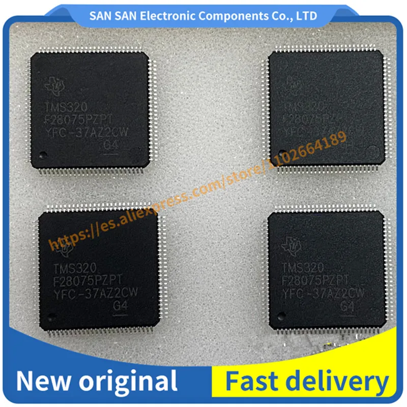 TMS320F28075PZPT НОВЫЙ 1 ШТ.