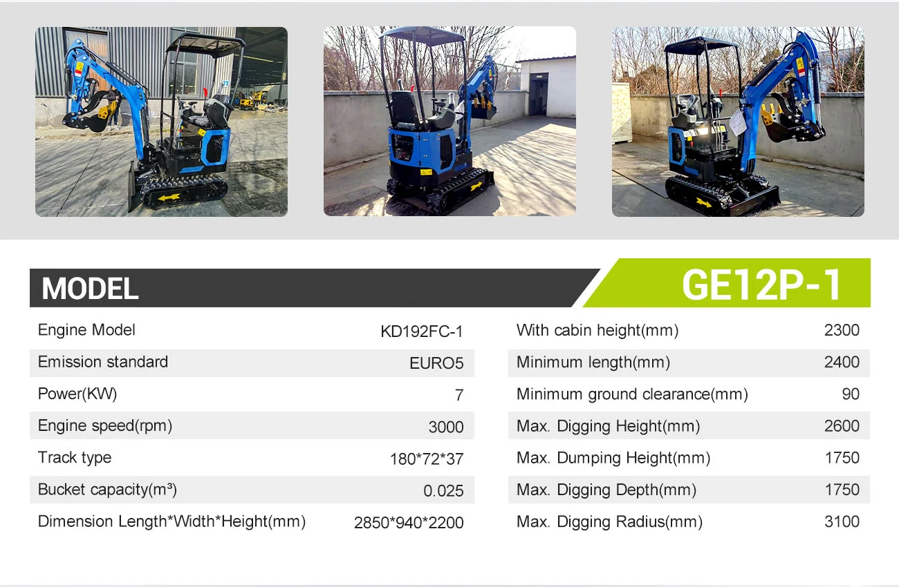 Passen Sie den Minibagger mit 1,4 Tonnen und 2,6 Tonnen Yanmar-Motor und Schnellkupplung an. CE EPA EURO5-Bagger zum Fabrikpreis zum Verkauf mit Bagger – Detail 12