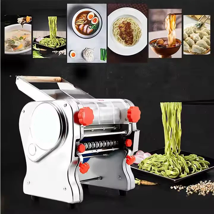 Máquina eléctrica para hacer fideos frescos, máquina automática para hacer fideos frescos, cortador, máquina para hacer fideos y Pasta