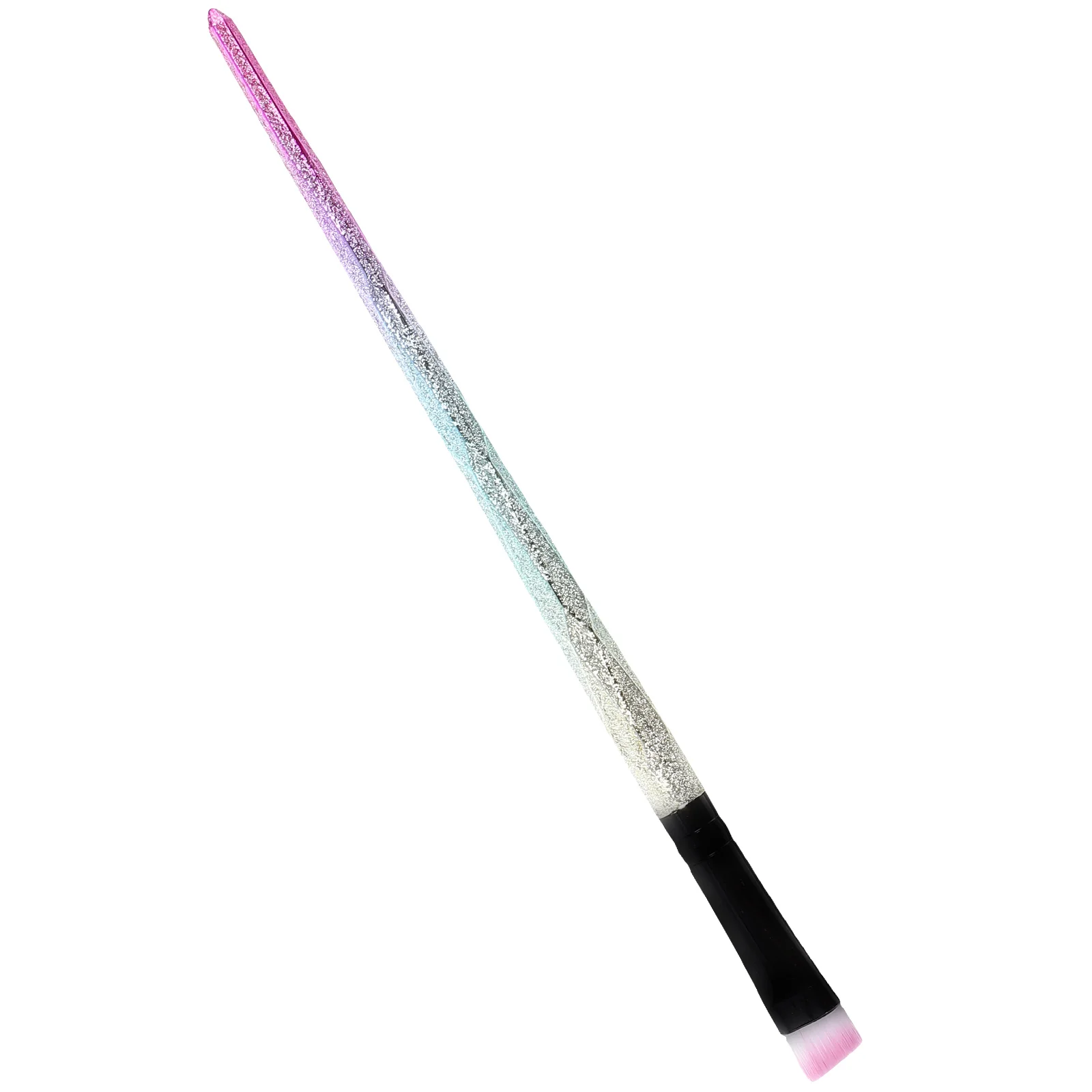 Premium make-upborstel Plastic handvat Nylon borstelharen Poederblushborstel voor dames Professioneel dagelijks gebruik (-055)