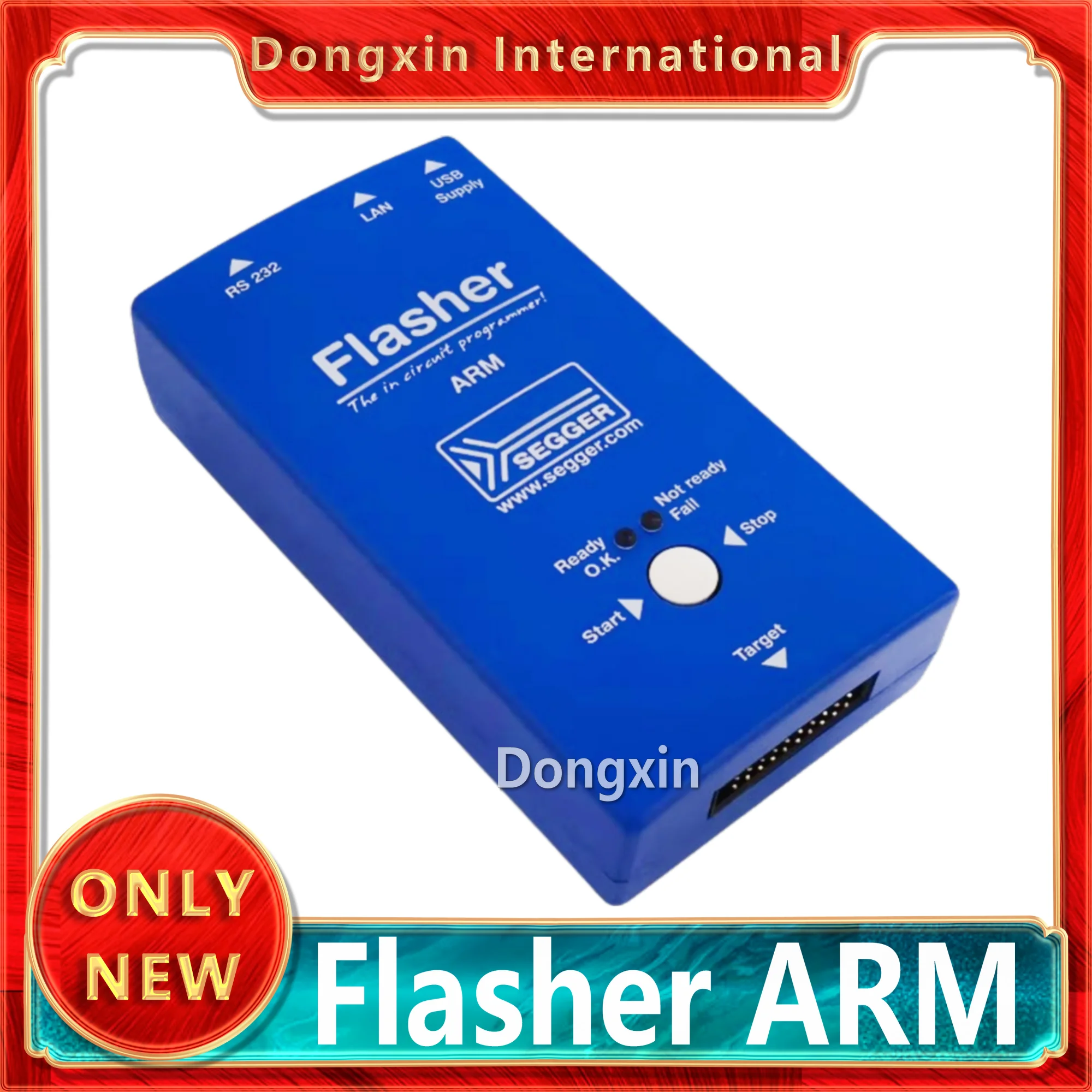 SEGGER original genuine Flasher ARM 5.07.01 Old model microcontroller flash programming emulator