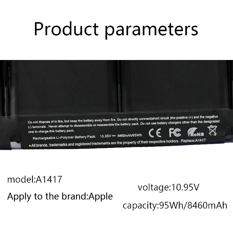 Imagem -04 - Dxt-bateria do Portátil para a Apple Sonbook Pro Retina A1417 15 em A1398 Versão 2012 Início de 2013 Mc975ll a Mc976ll a Md831ll a Novo