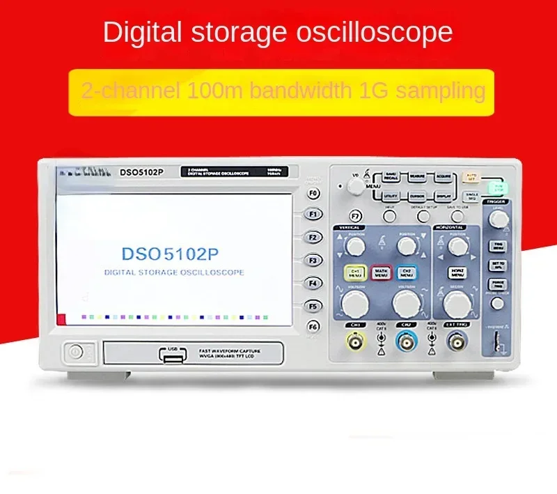 Digital Oscilloscope Hantek Dso5102p 100m2ch