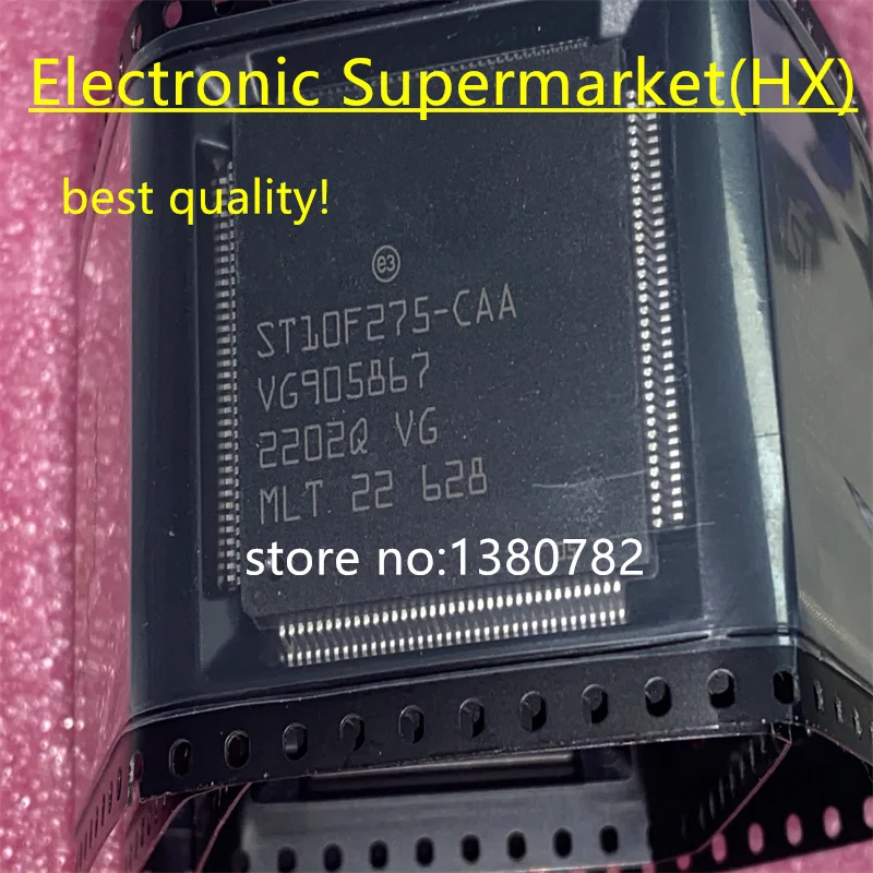 

Free Shipping 5pcs-20pcs ST10F275-CAA TQFP-144 IC In stock!