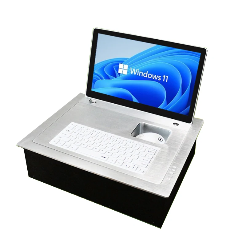 Electric Furniture Conference System Electric TV Cabinet Lift with Flip Mechanism Modern Office