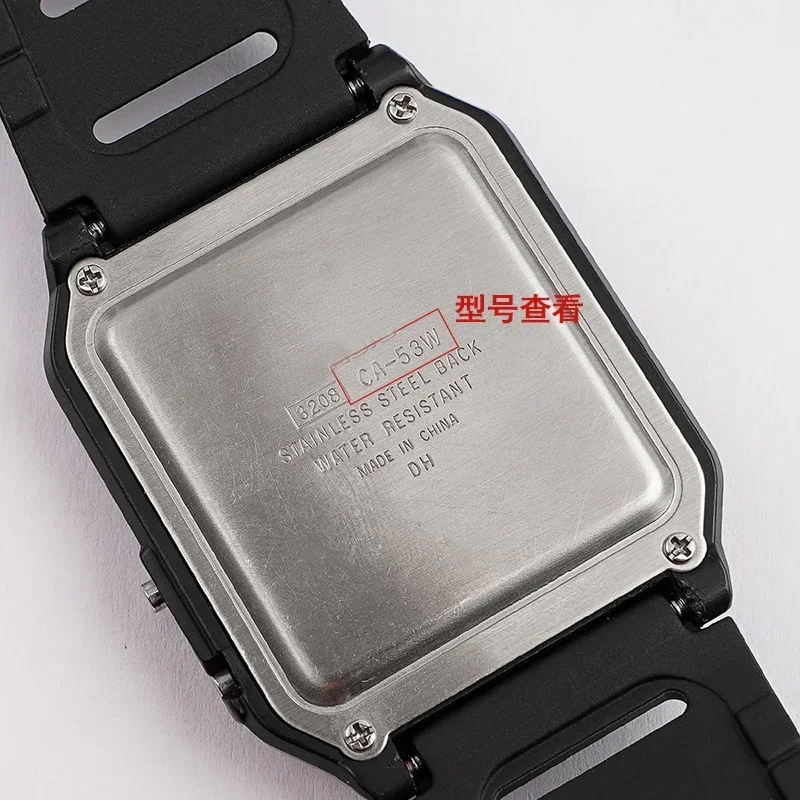 TPU strap bracelet for Casio CA-53W CA-61W FT-100W W-520U W-720G Sport Watch band waterproof soft watchband Belt wristband 20mm
