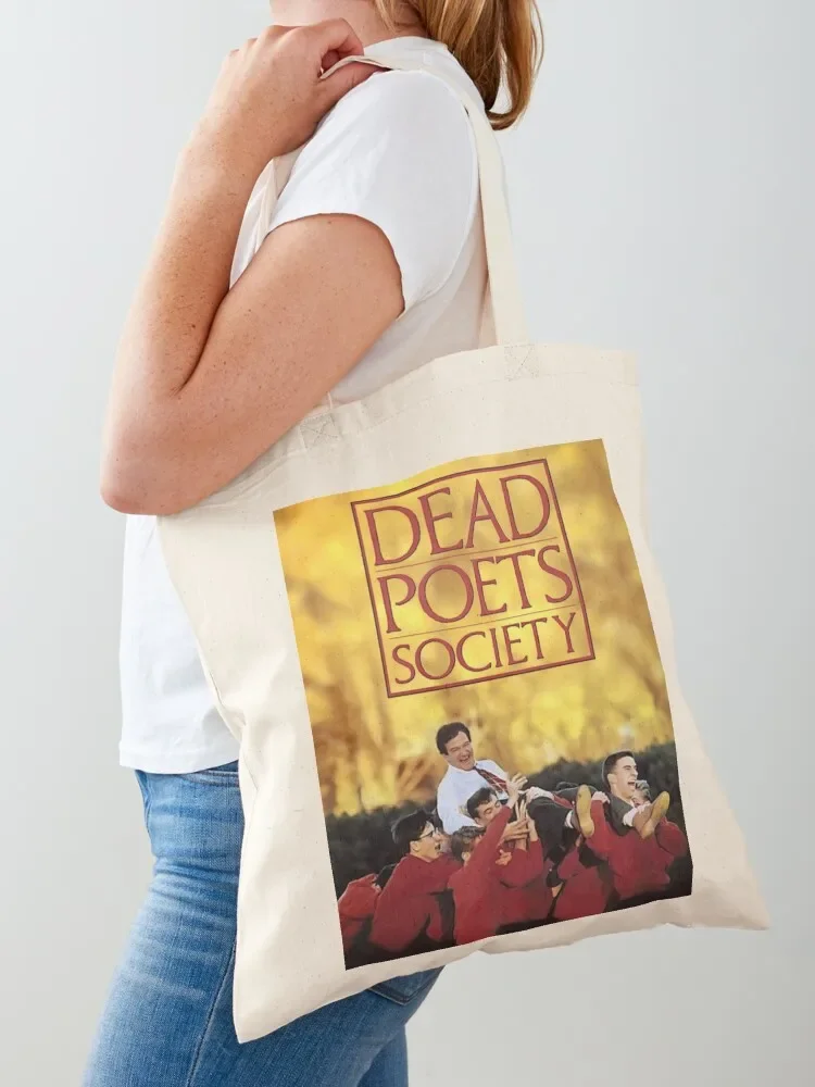 Dead poets society Tote Bag Fabric bag Customizable tote bag